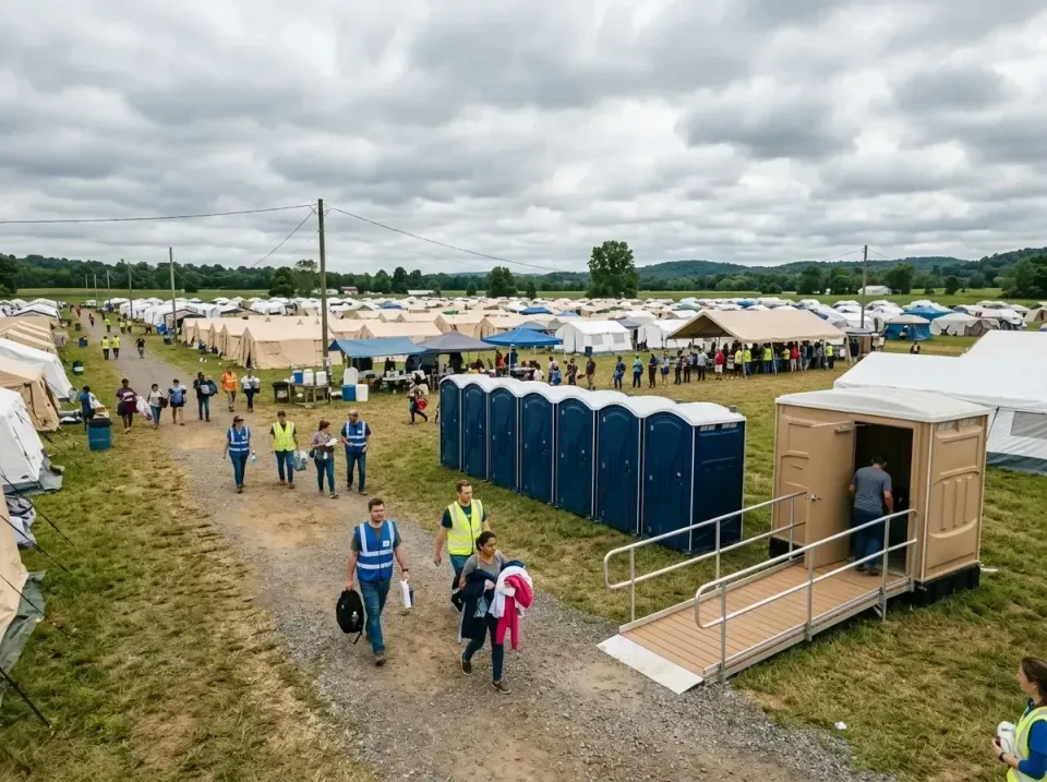 disaster-relief-camp-restrooms-010 — frequently asked questions, Dumpster & Portable Bathrooms Rental in Petal, MS